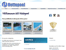 Tablet Screenshot of nettopool.se